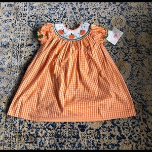 Smocked Fall / Halloween Marmellata Dress